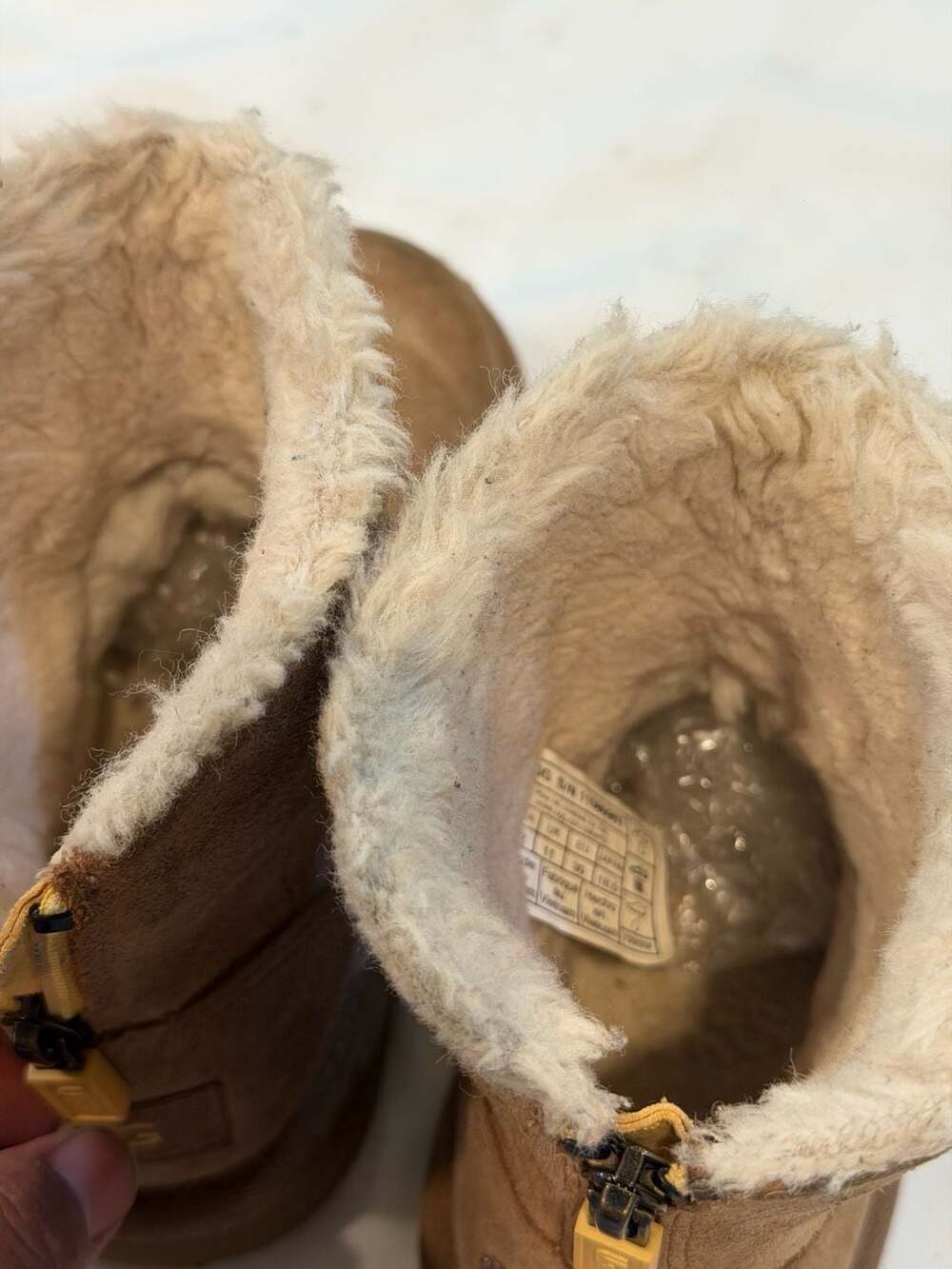 UGG Kids Classic Zip It Suede Boots - Picture 3 of 6